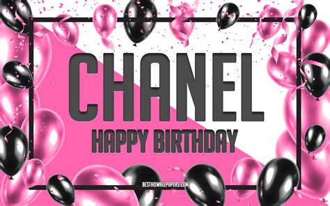 happy birthday Chanel logo